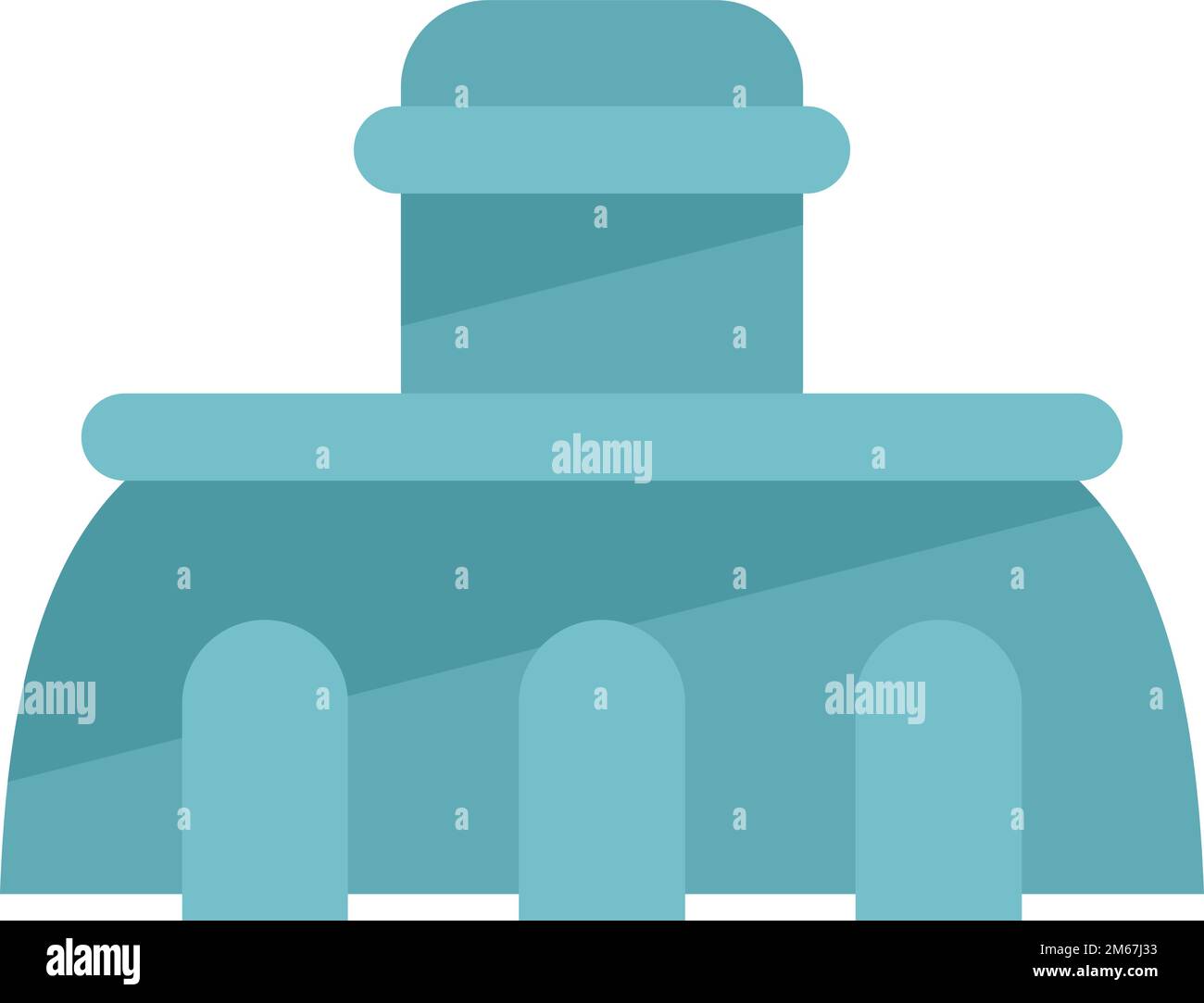 Home pool service icon flat vector. Cleaning repair. Care swim isolated ...