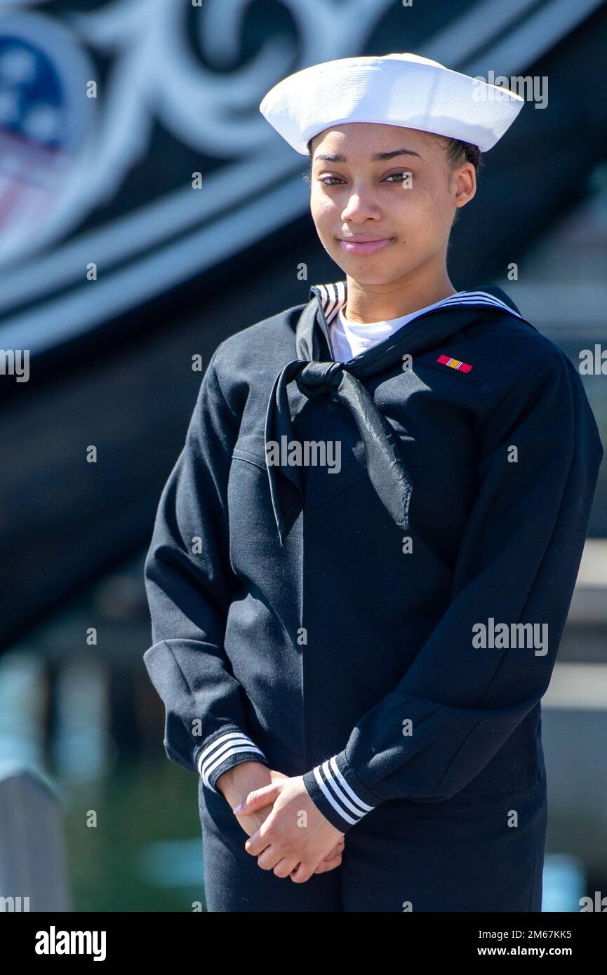 Normal Seaman Boston (April. 13, 2022) Seaman Andrea Wilson, a Columbus, Ohio native ...