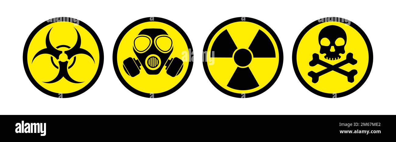 warning sign on white background Stock Vector Image & Art - Alamy