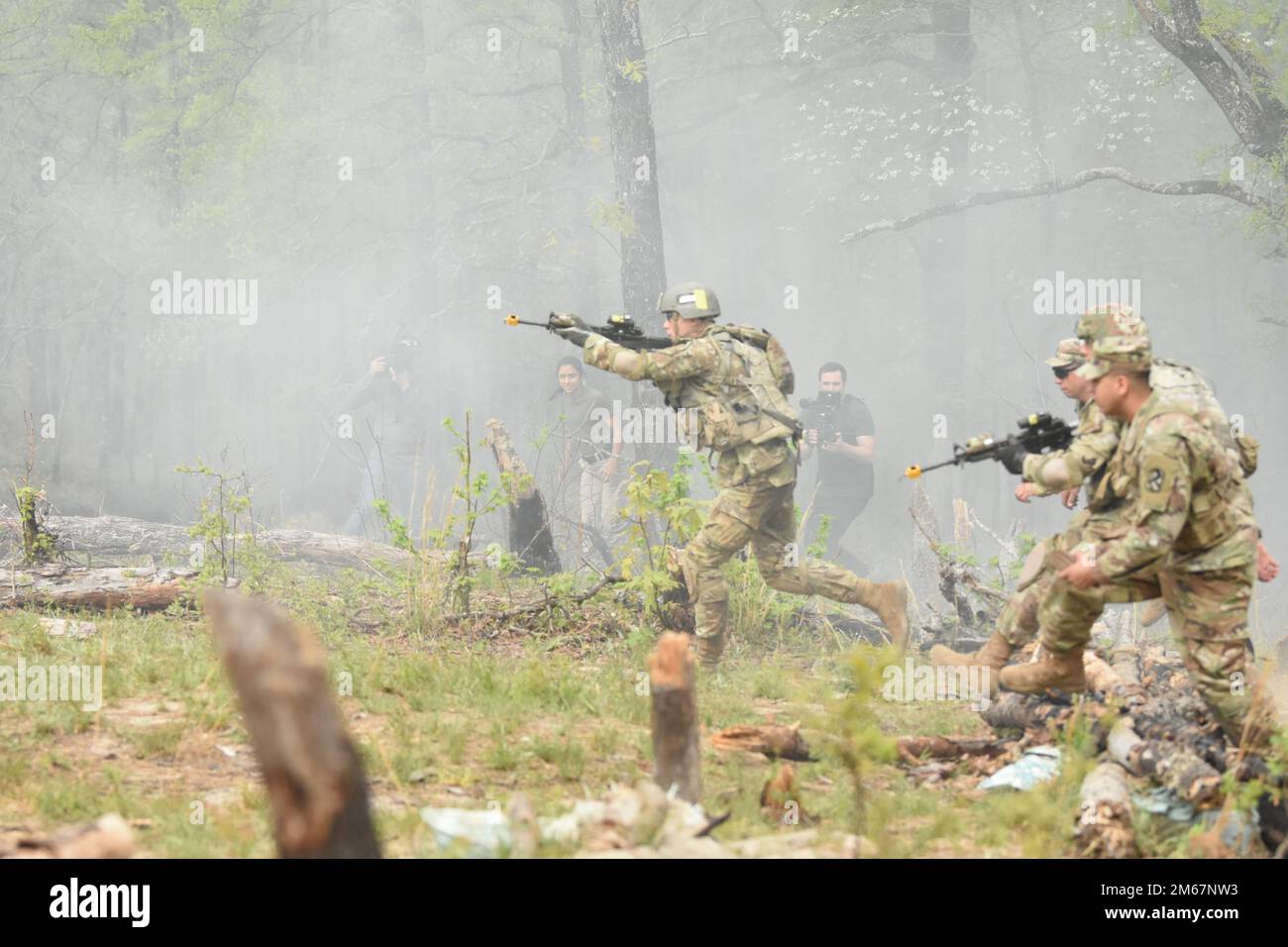 Trainees complete land navigation exercise at Fort Benning, Georgia 