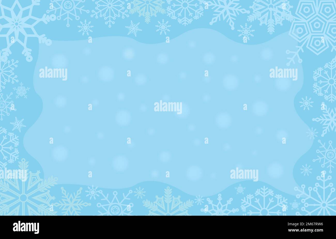 Snowflakes cover Stock Vector Images - Alamy