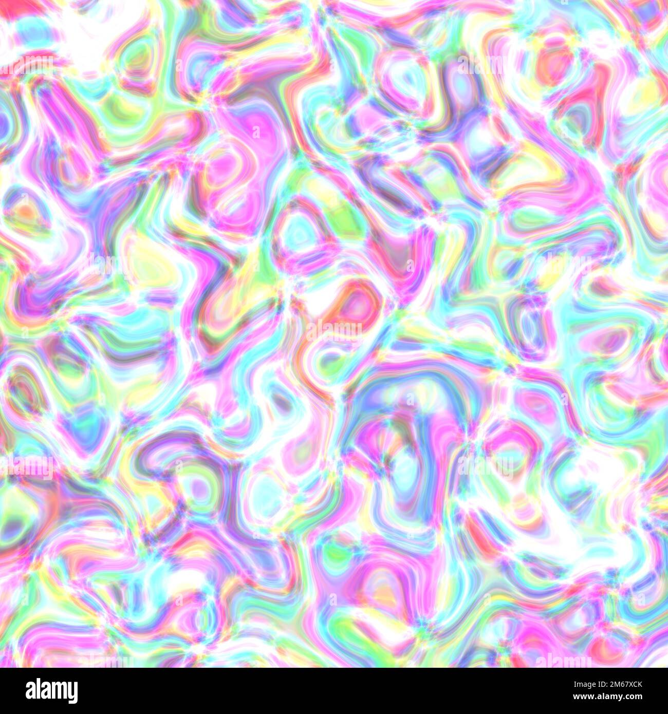 Pink iridescent background, holographic design