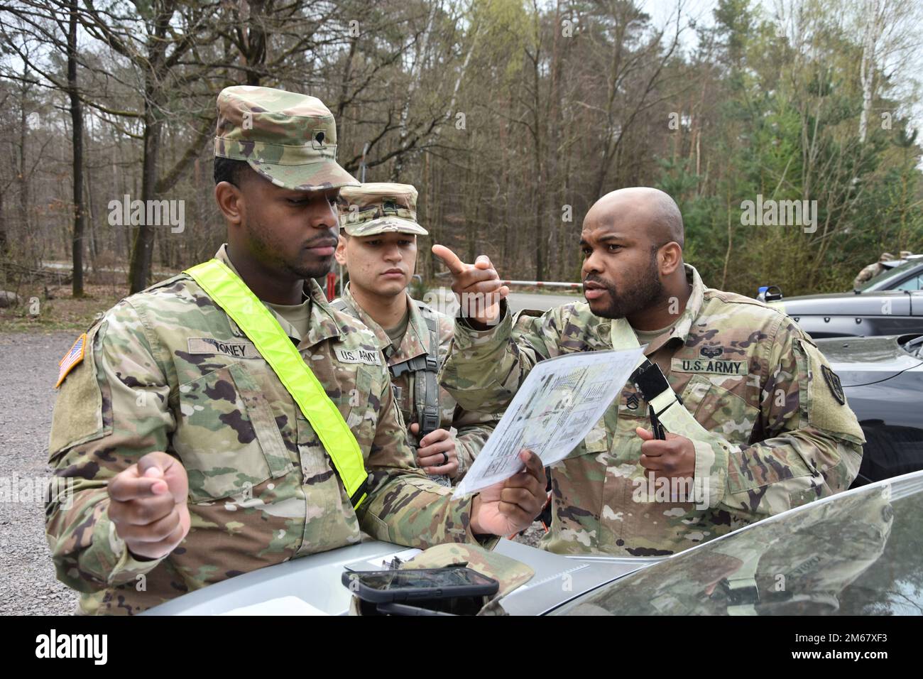 Spec. Dameyne Toney (left to right), from Chattanooga, Tennessee, Sgt ...