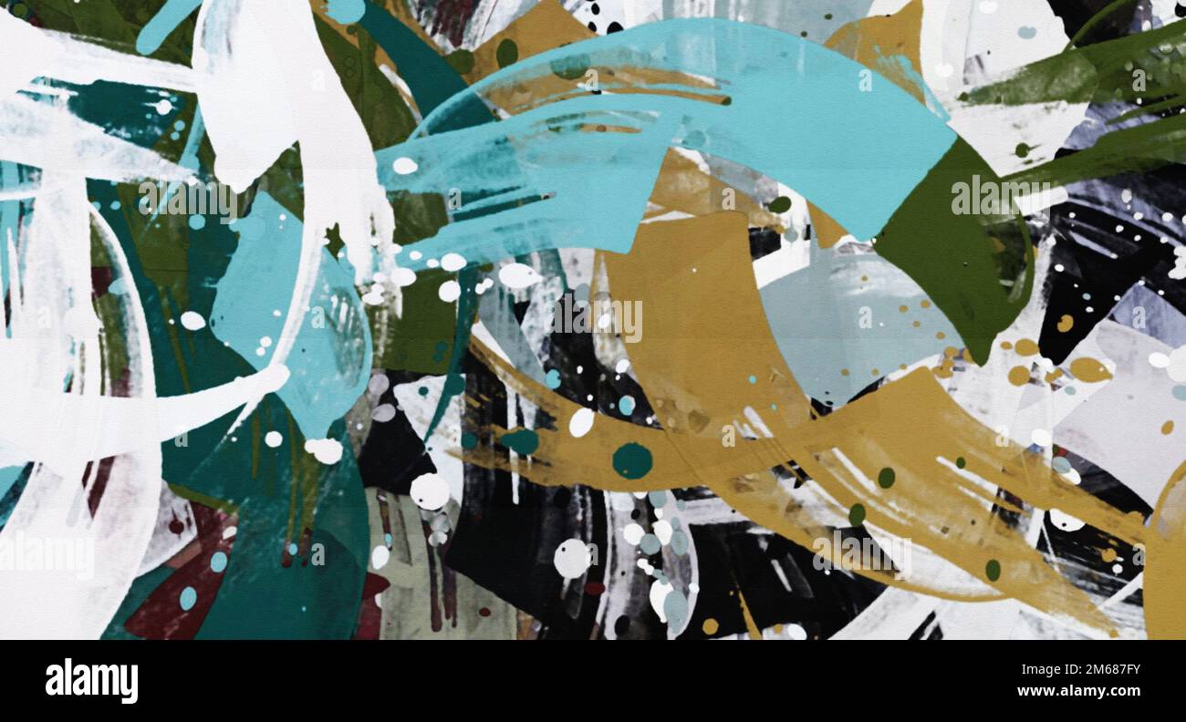 Abstract Stylization abstract grunge background graphic stylization on textured canvas of ...