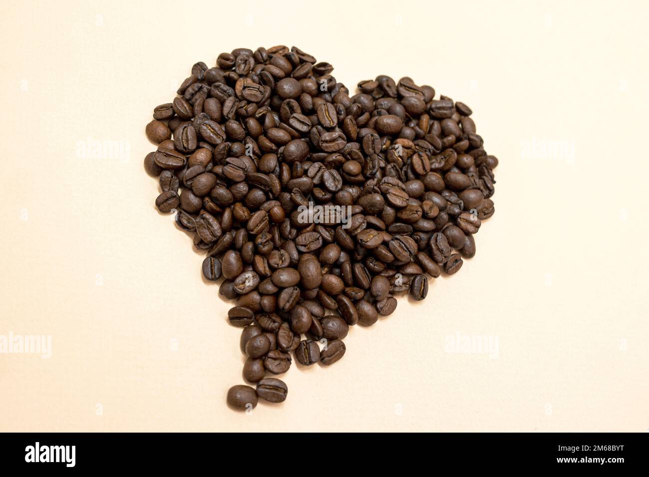 heart from beans isolated Stock Photo Alamy