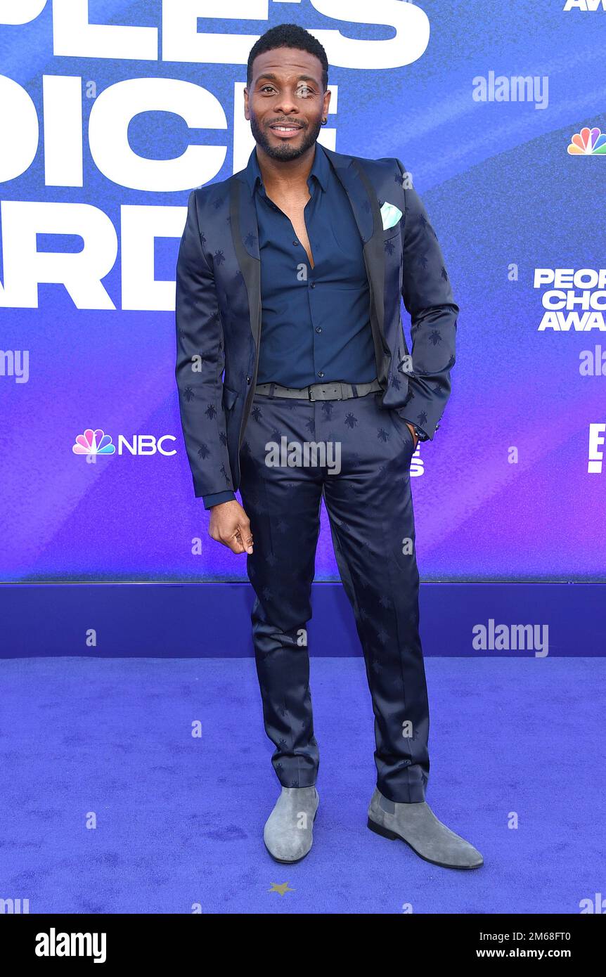 Kel Mitchell arriving to the People’s Choice Awards 2022 at Barker Hanger on December 06, 2022 in Santa Monica, CA. © OConnor/AFF-USA.com Stock Photo