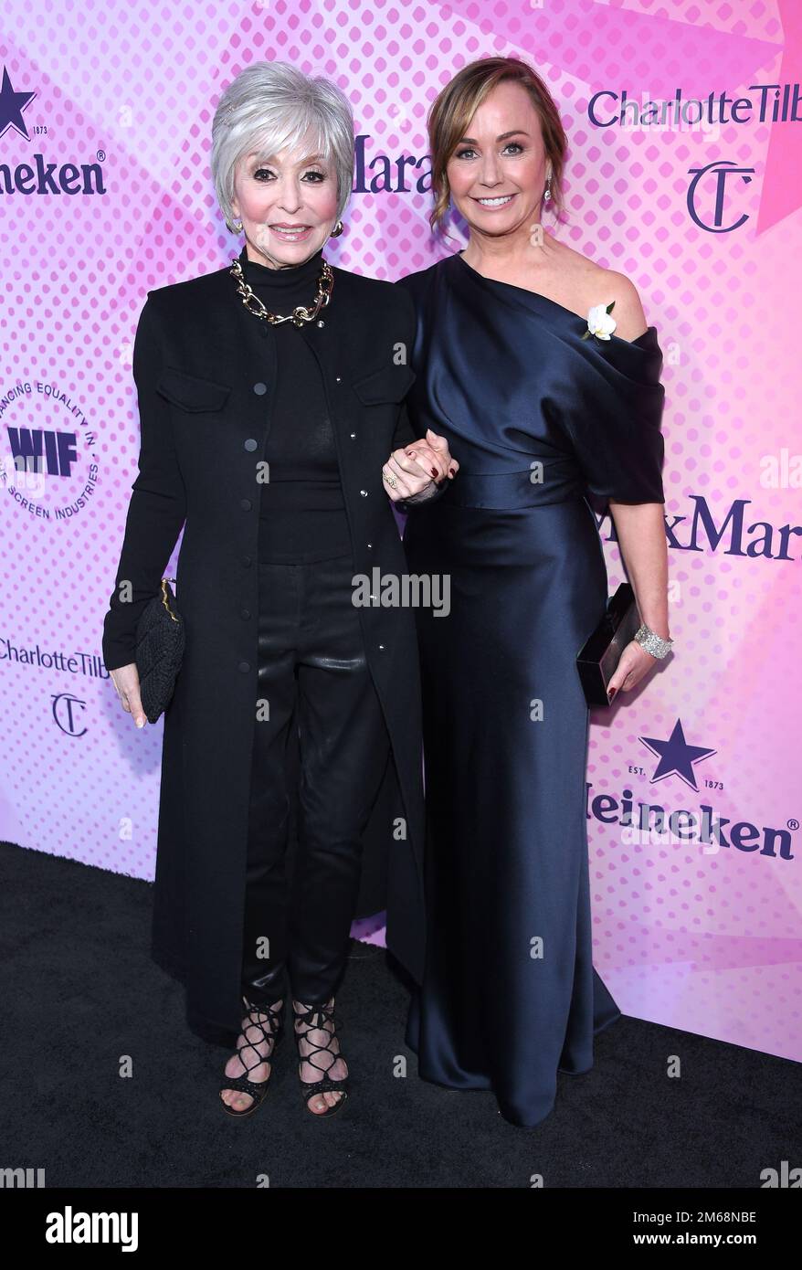 Rita Moreno and Kristie Macosko Krieger at the at the 15th Annual WIF