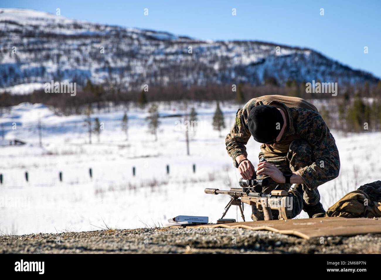 U.S. Marine Corps Sgt. Reed Bunyard, a reconnaissance Marine with