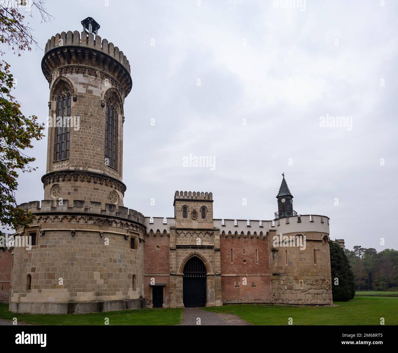15th october,2022,Laxenburg, Austria. View of the Laxenburg castle at the town of Laxenburg, Austria. Stock Photo