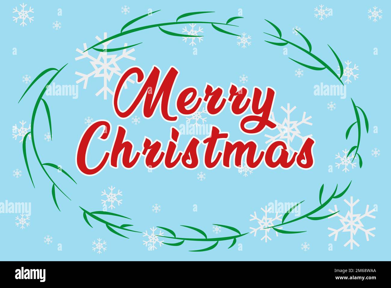 Merry christmas hand lettering calligraphy isolated on white background ...
