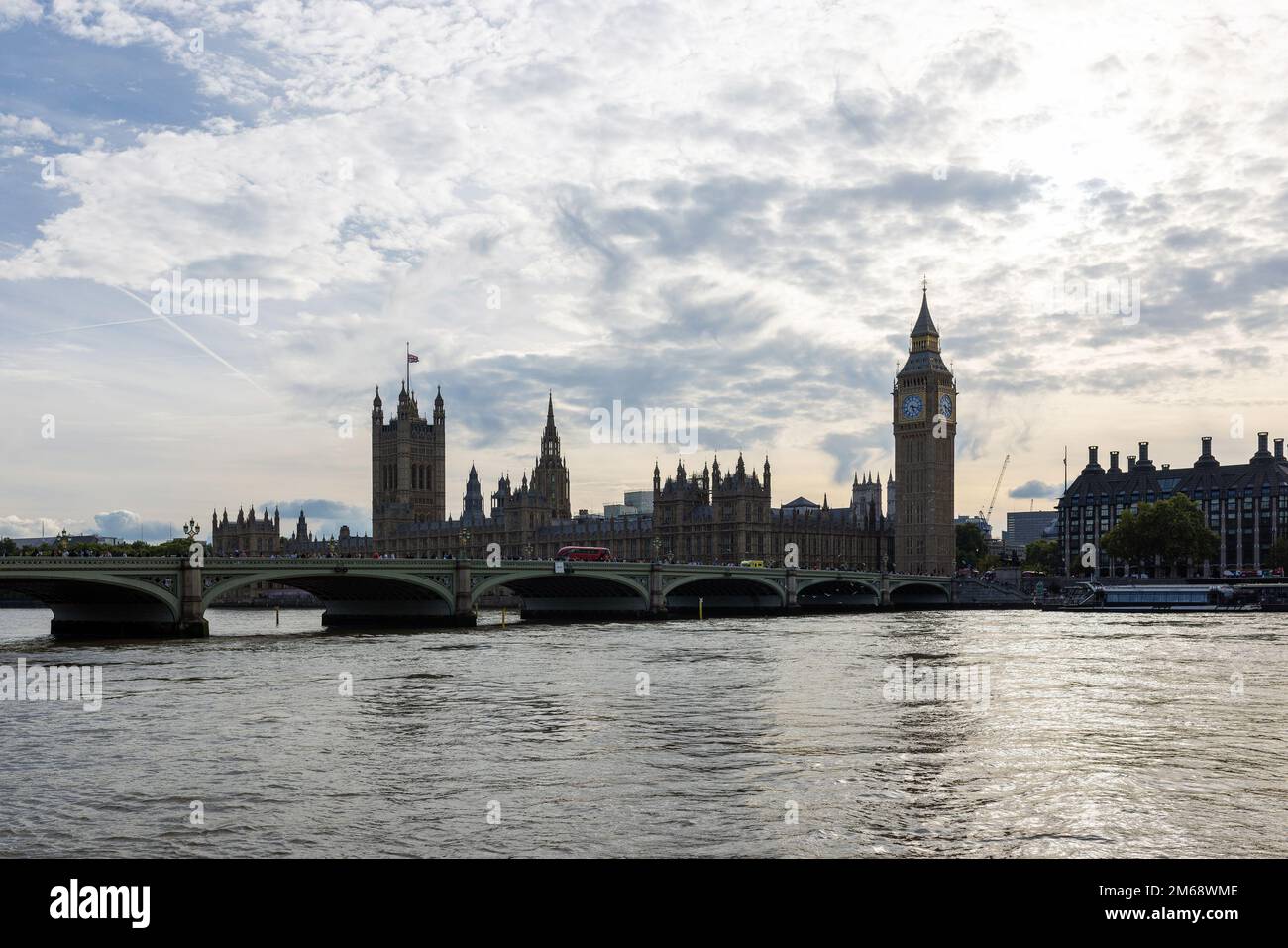 Elizabeth tower the popular Big Ben the largest clock tower in the