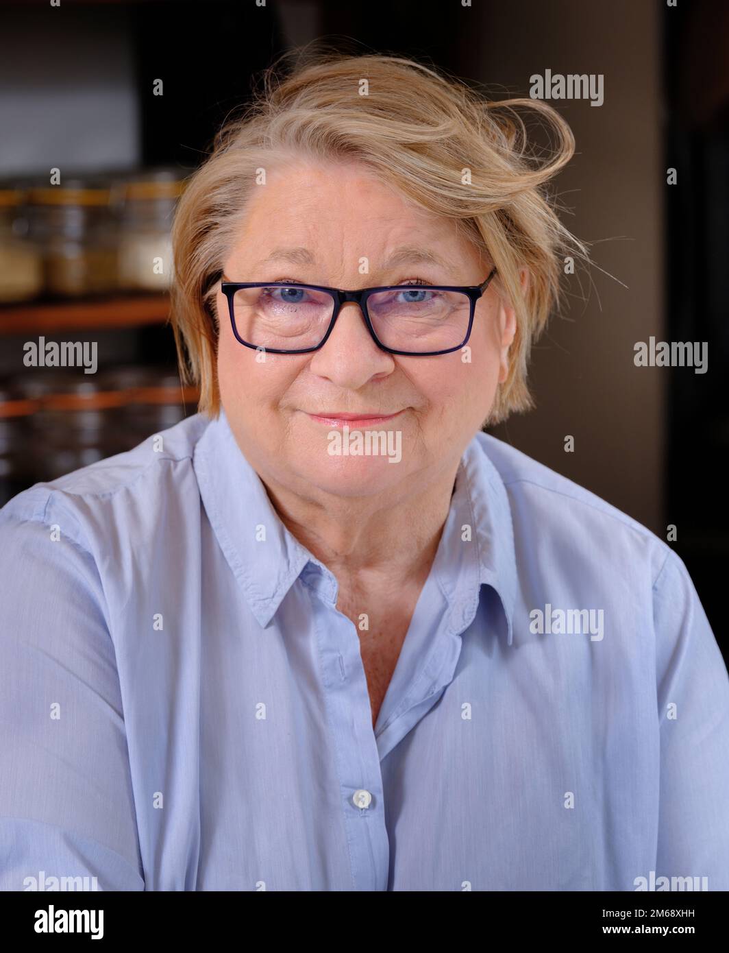 Editorial Use Only - Chef and TV presenter Rosemary Shrager at her home in East Sussex, UK Picture by Jim Holden Stock Photo