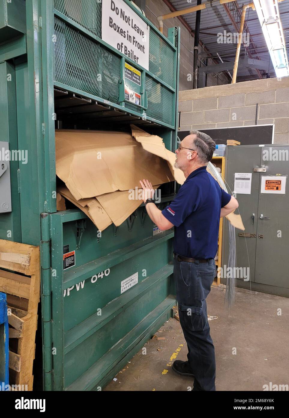 Fort Carson Exchange Military Clothing Warehouse Worker James Vick