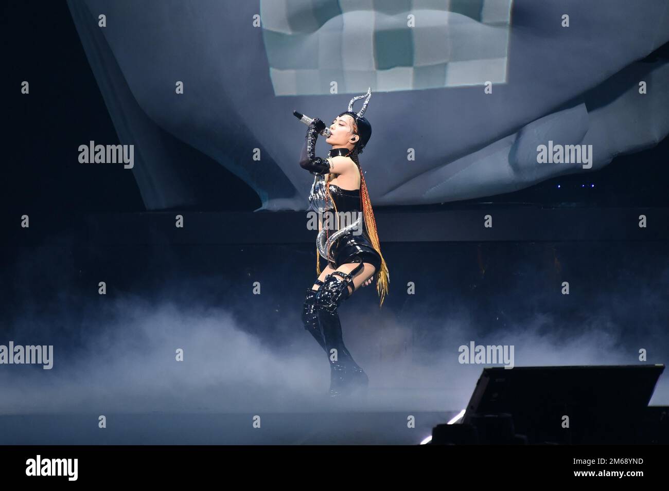 Taiwanese singer, songwriter, and actress Jolin Tsai held Ugly Beauty  concert in Taipei Arena, Taiwan, 31 December, 2022. (Photo by  ChinaImages/Sipa USA Stock Photo - Alamy