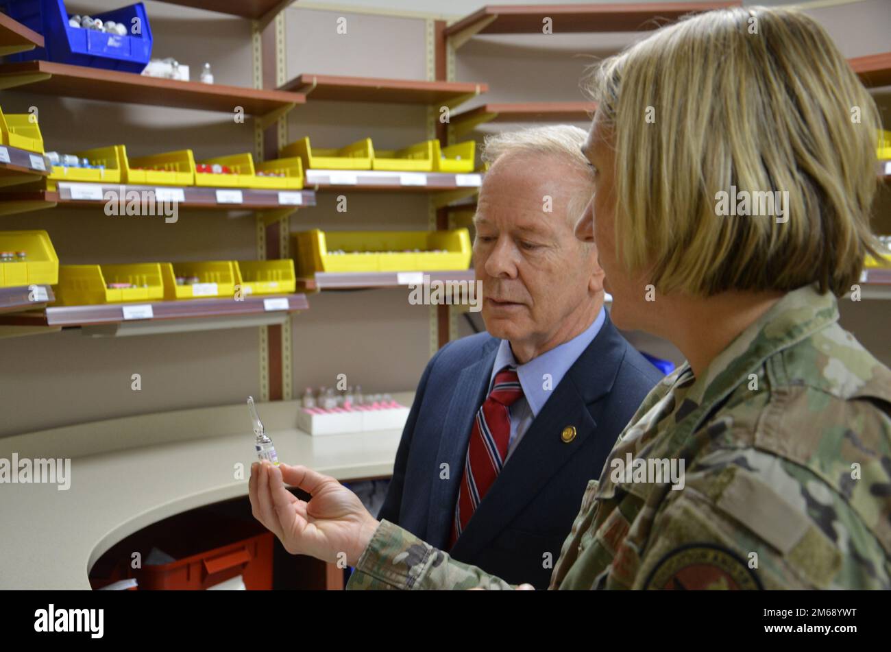 Air Force Lt. Col. Julie Meek, Program Director of the Medical
