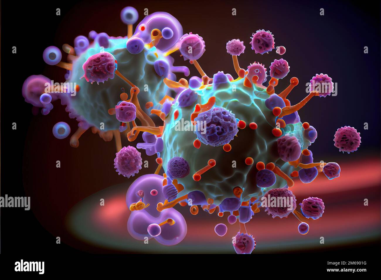 Monoclonal antibodies cell hi-res stock photography and images - Alamy