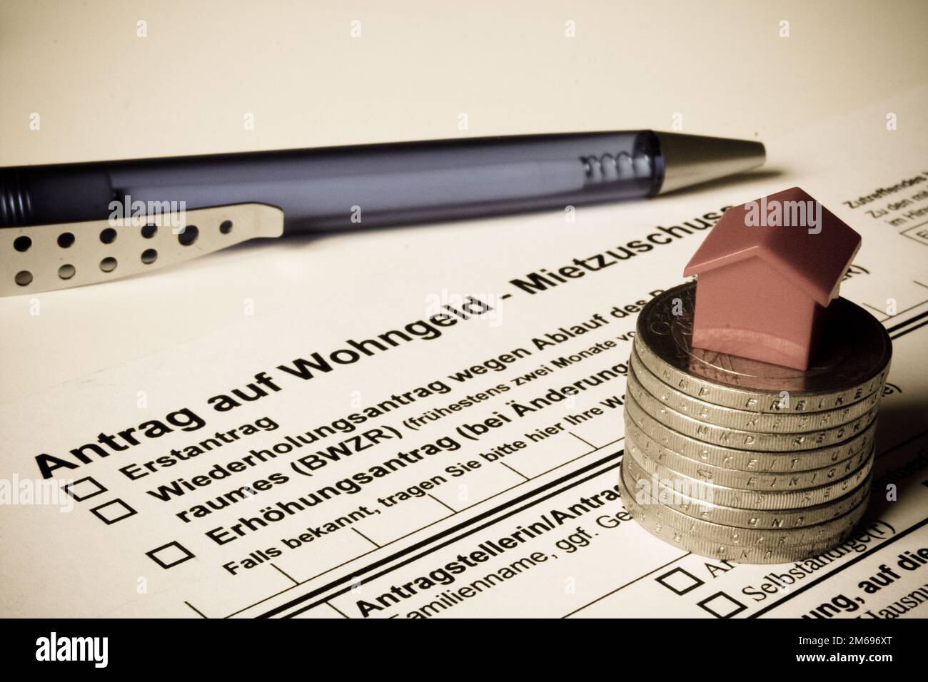 Housing benefit 001 Stock Photo Alamy