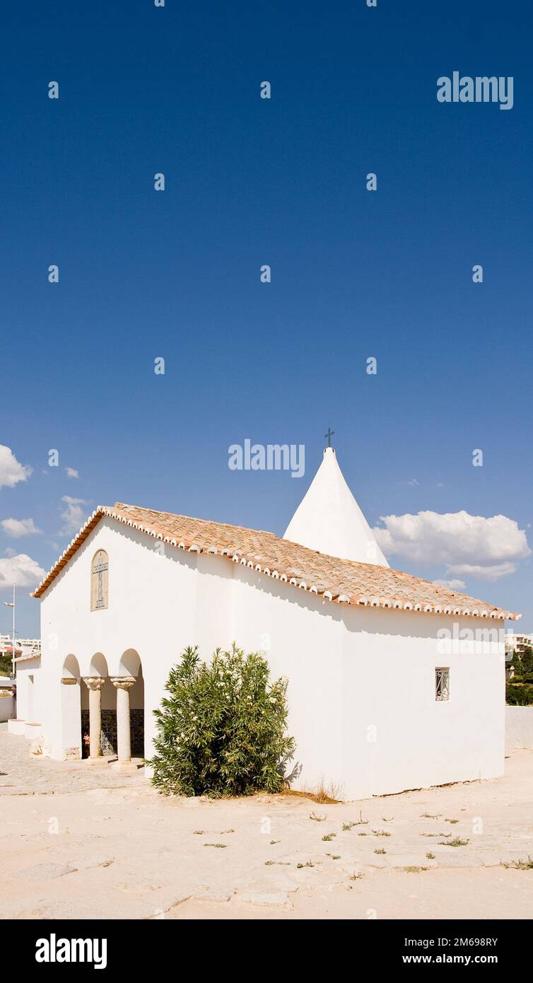 Chapel in Albufeira, Algarve, Portugal Stock Photo