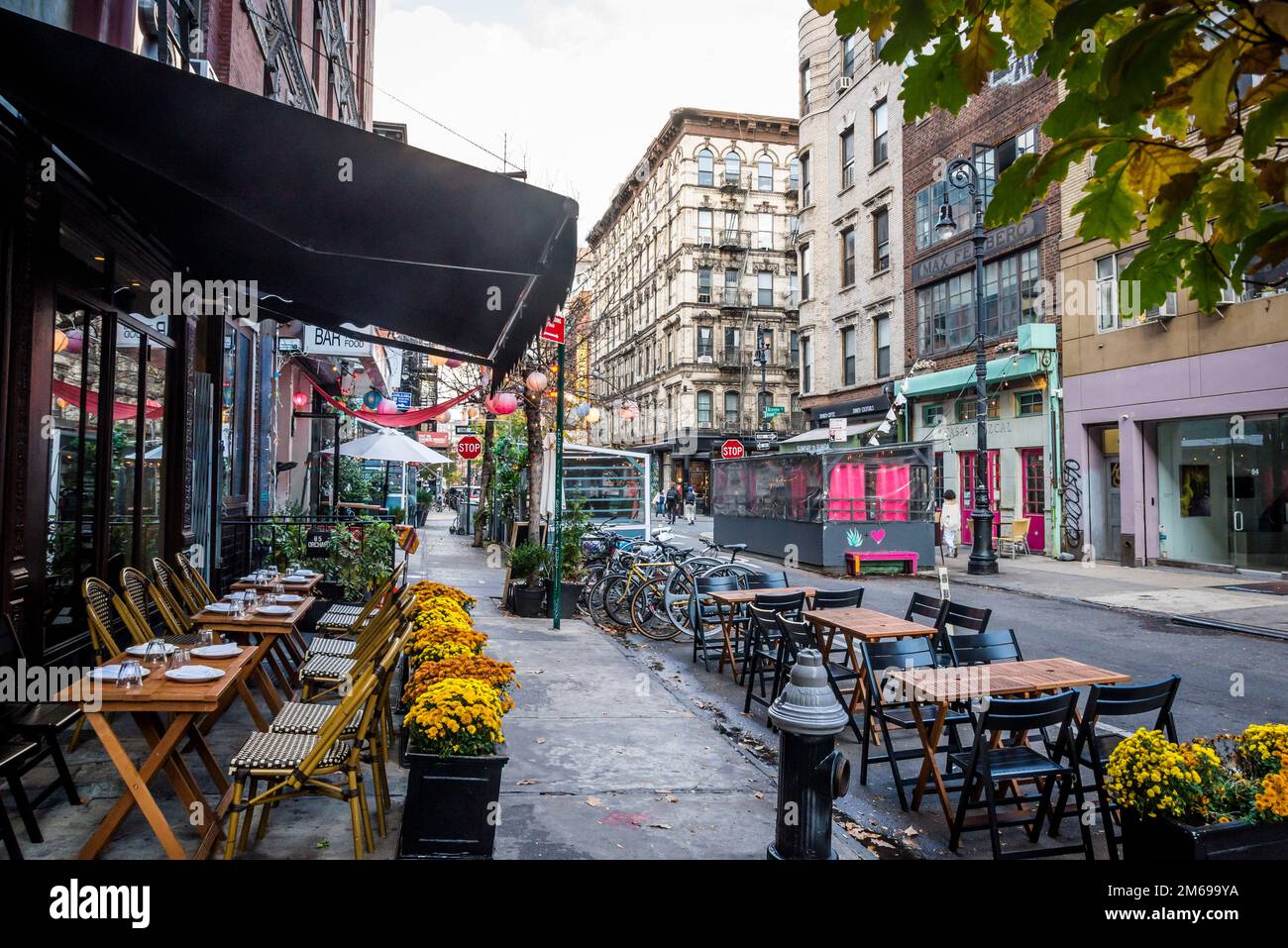 Outdoor dining lower east side sales