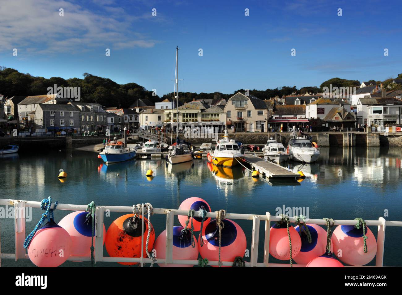 The harbour in Padstow, Cornwall UK Stock Photo Alamy