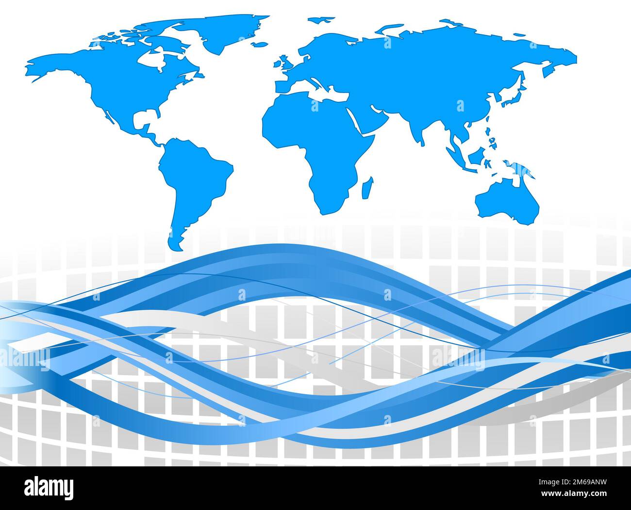 Abstract blue hi tech layout background hi-res stock photography and ...