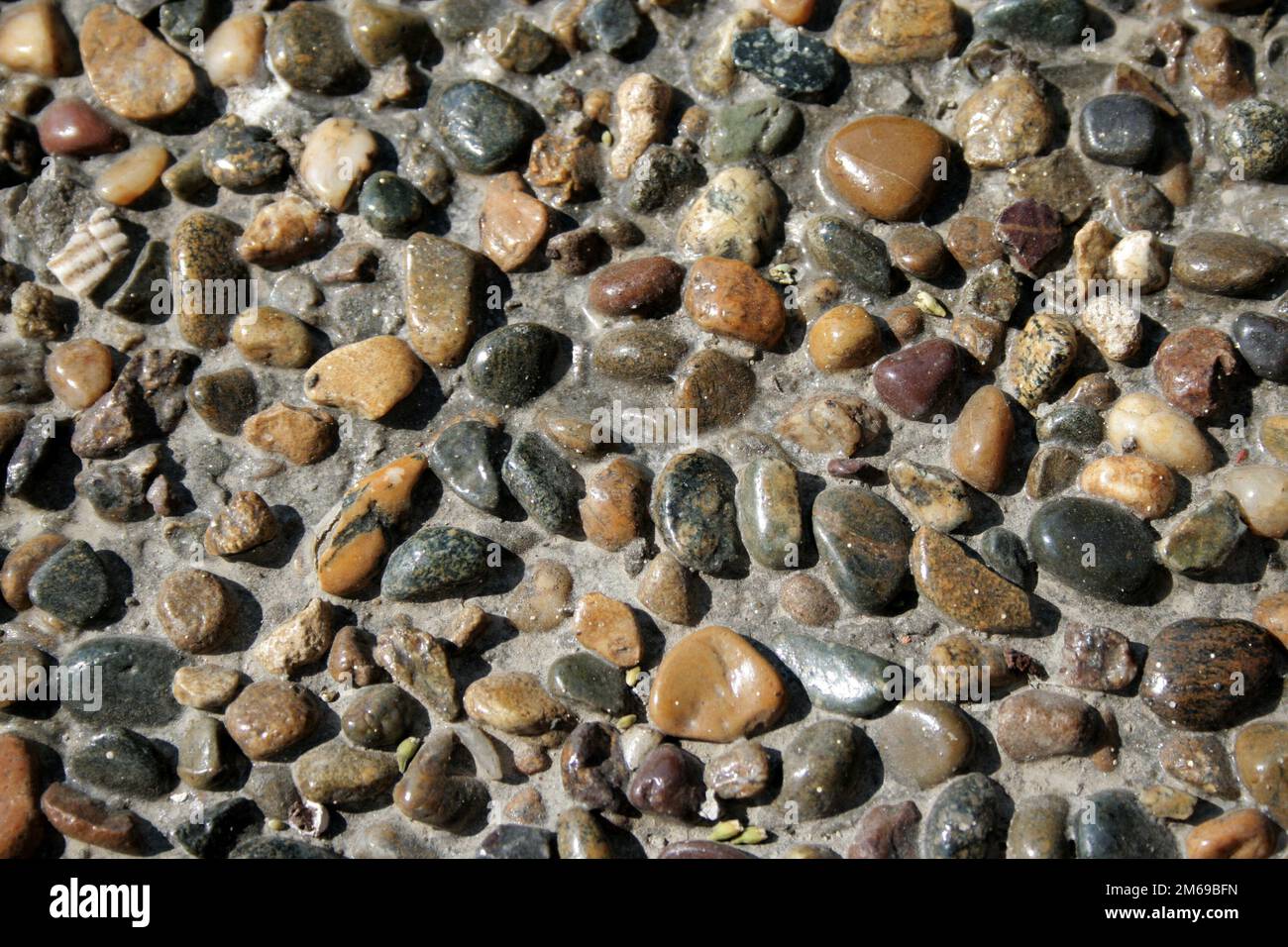 Collection of the textures (wall covering) Stock Photo