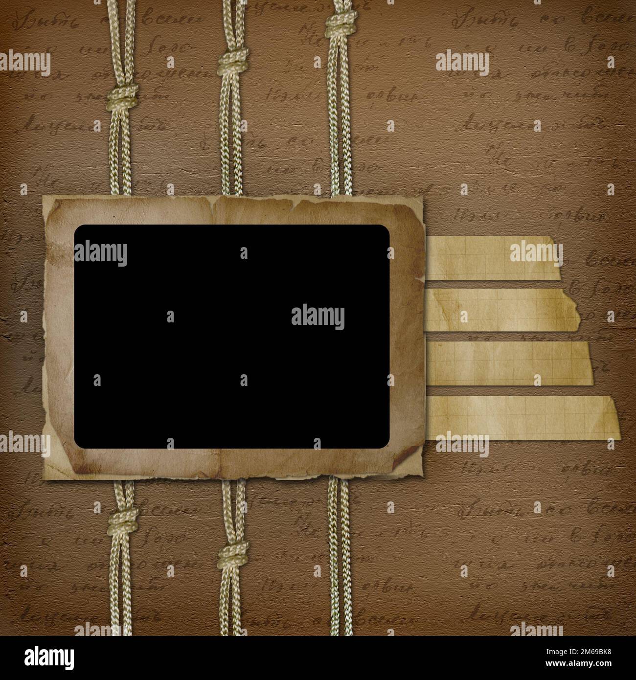 Lack Framework Photo Framework for photo on the abstract background Stock Photo - Alamy