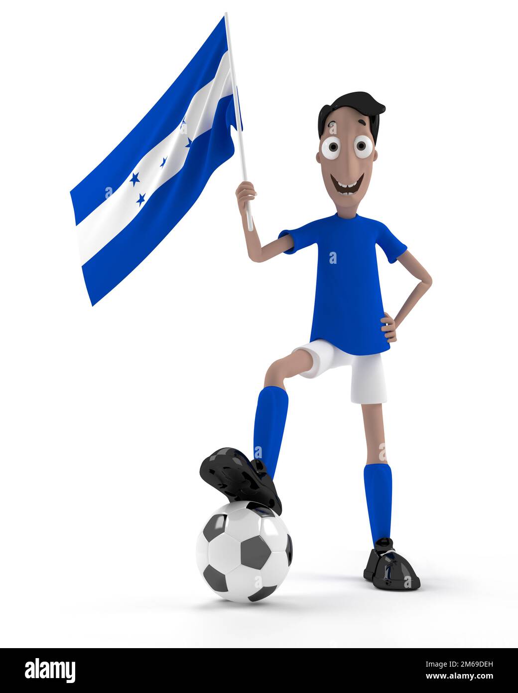 Honduran soccer player Stock Photo