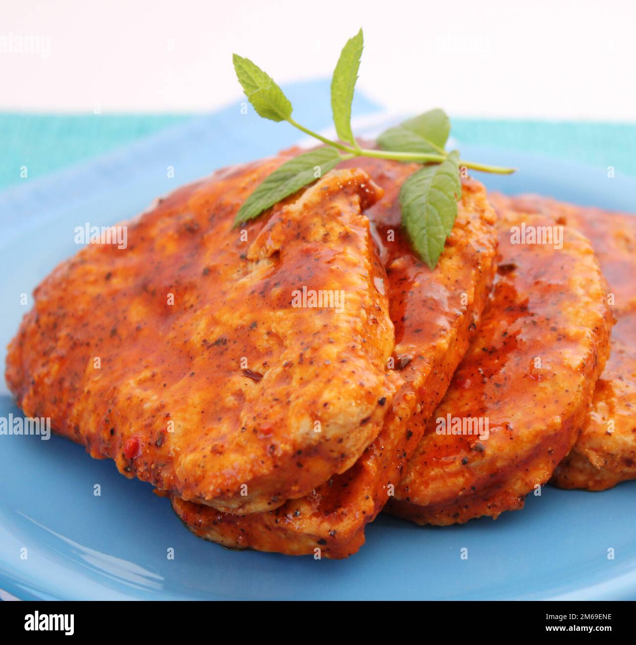 Turkey sausage patties Stock Photo Alamy