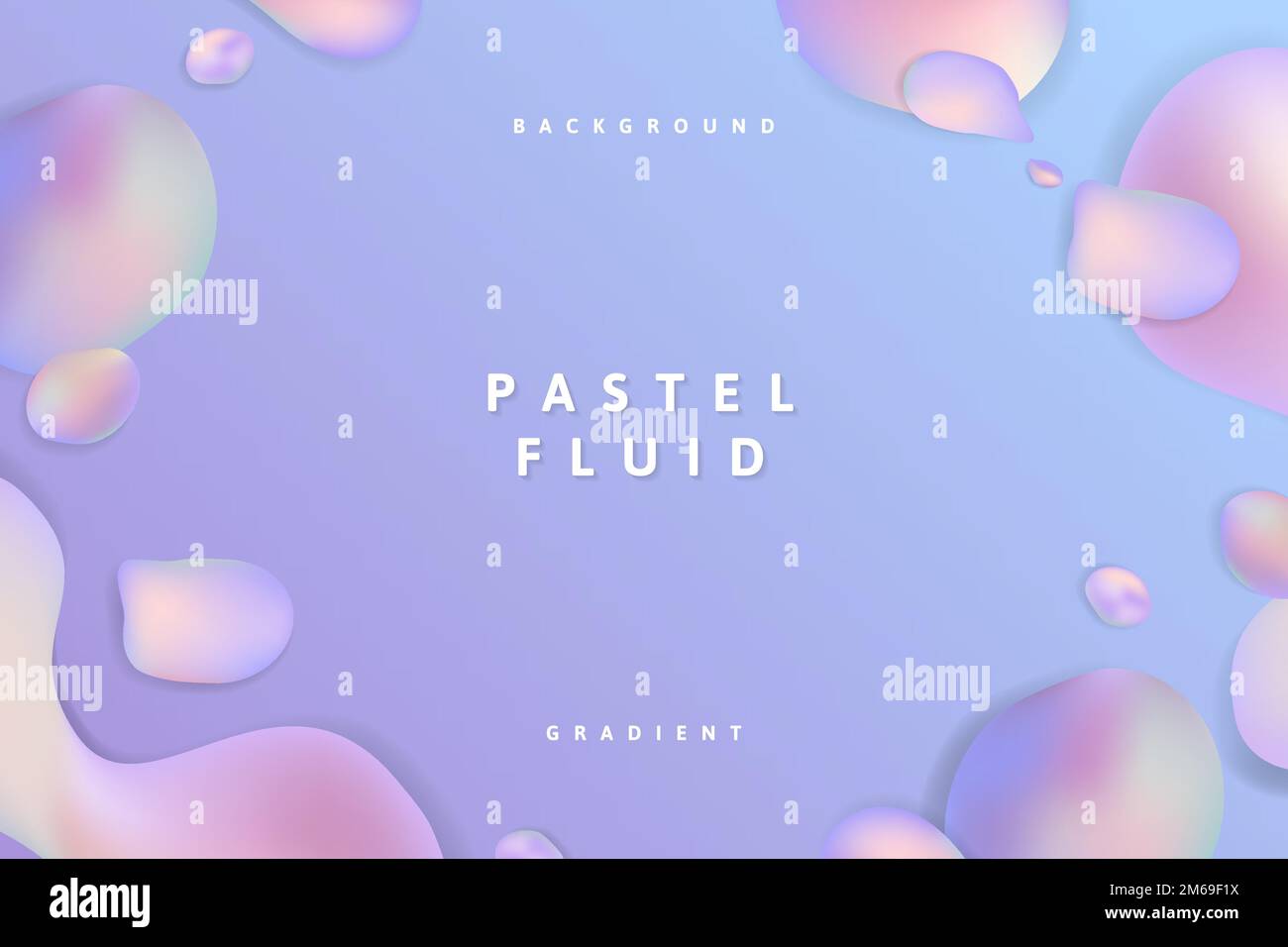 Purple pastel fluid design vector Stock Vector Image & Art - Alamy