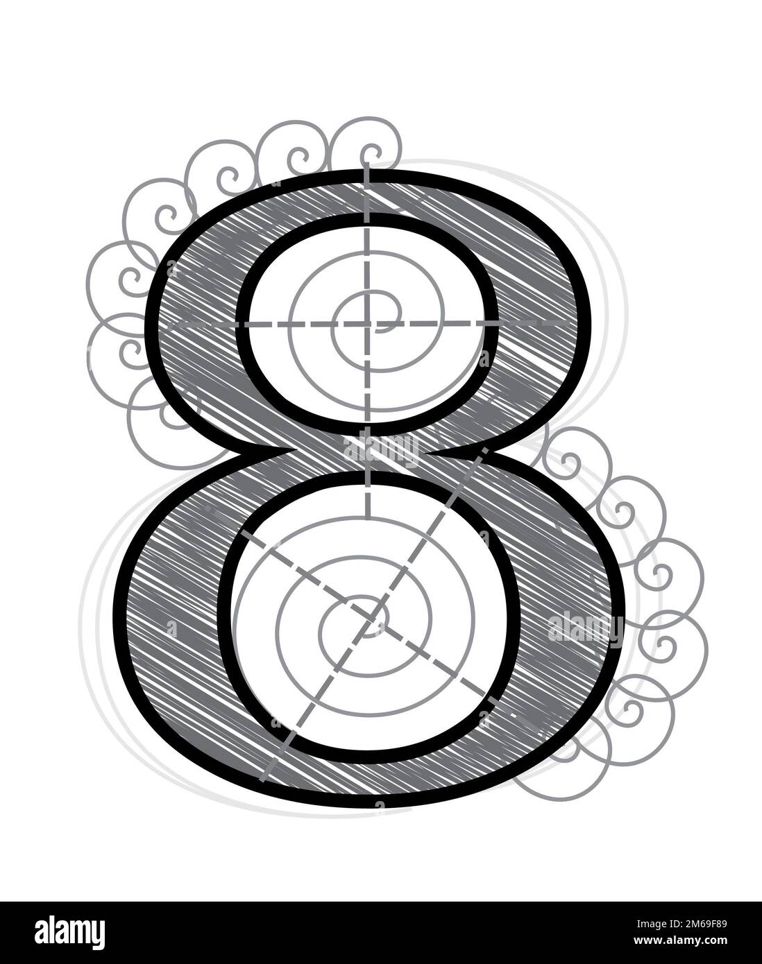 Number 8 wire Cut Out Stock Images & Pictures Alamy