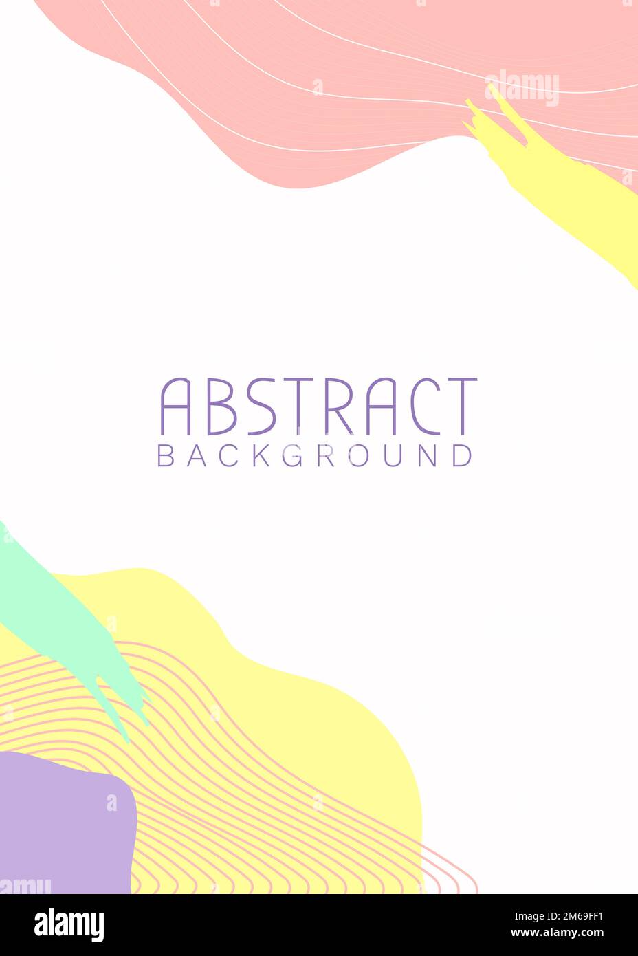 Abstract topographic patterned background vector Stock Vector