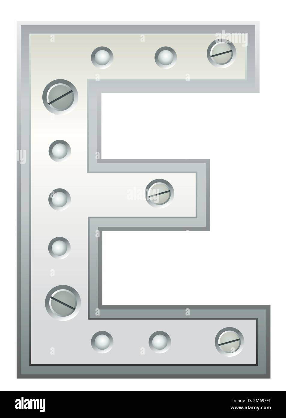 Letter e bolt Cut Out Stock Images & Pictures - Alamy