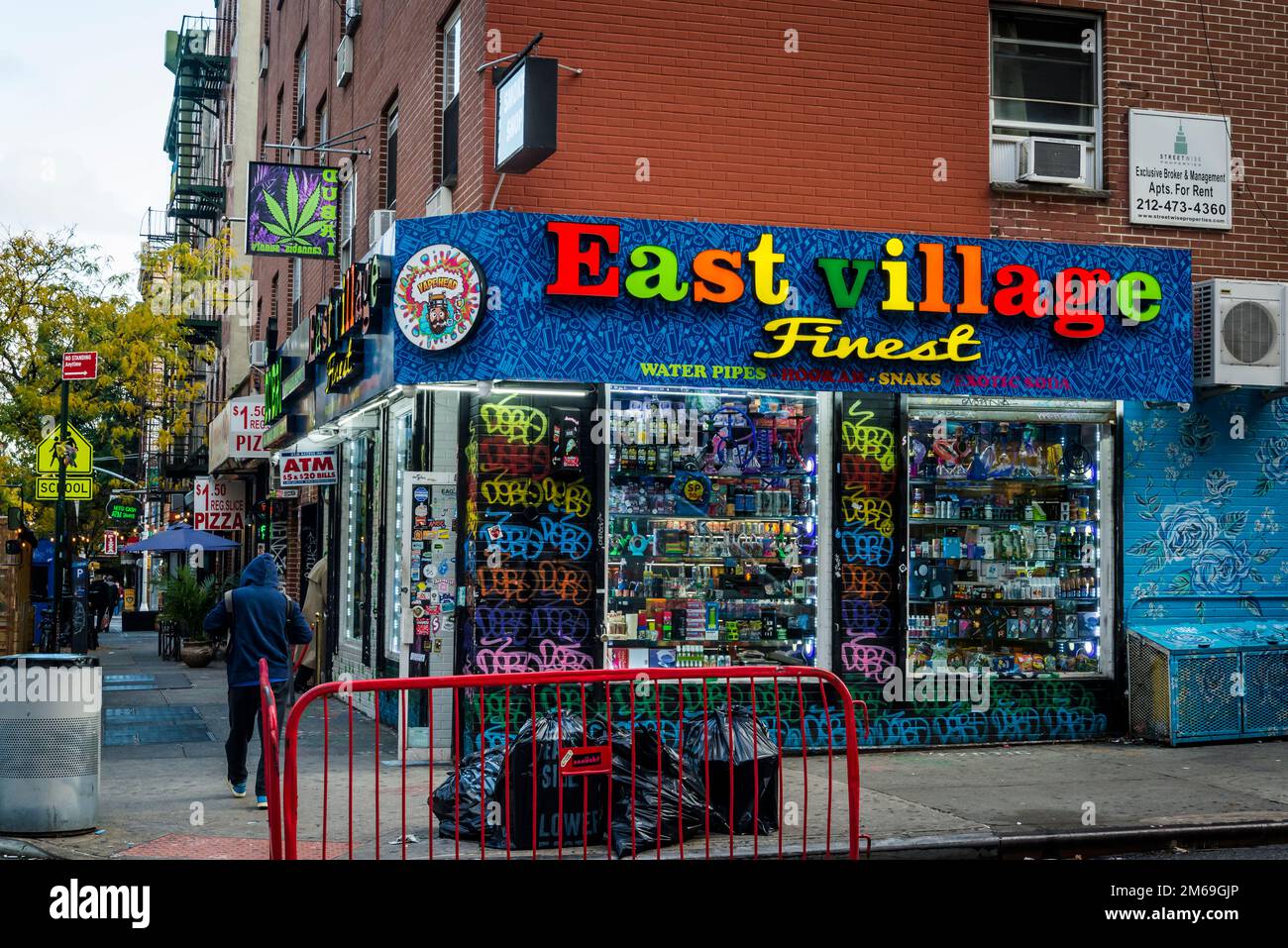 Marijuana Smoke Shop, The Bowery, a historic neighbourhood in the Lower