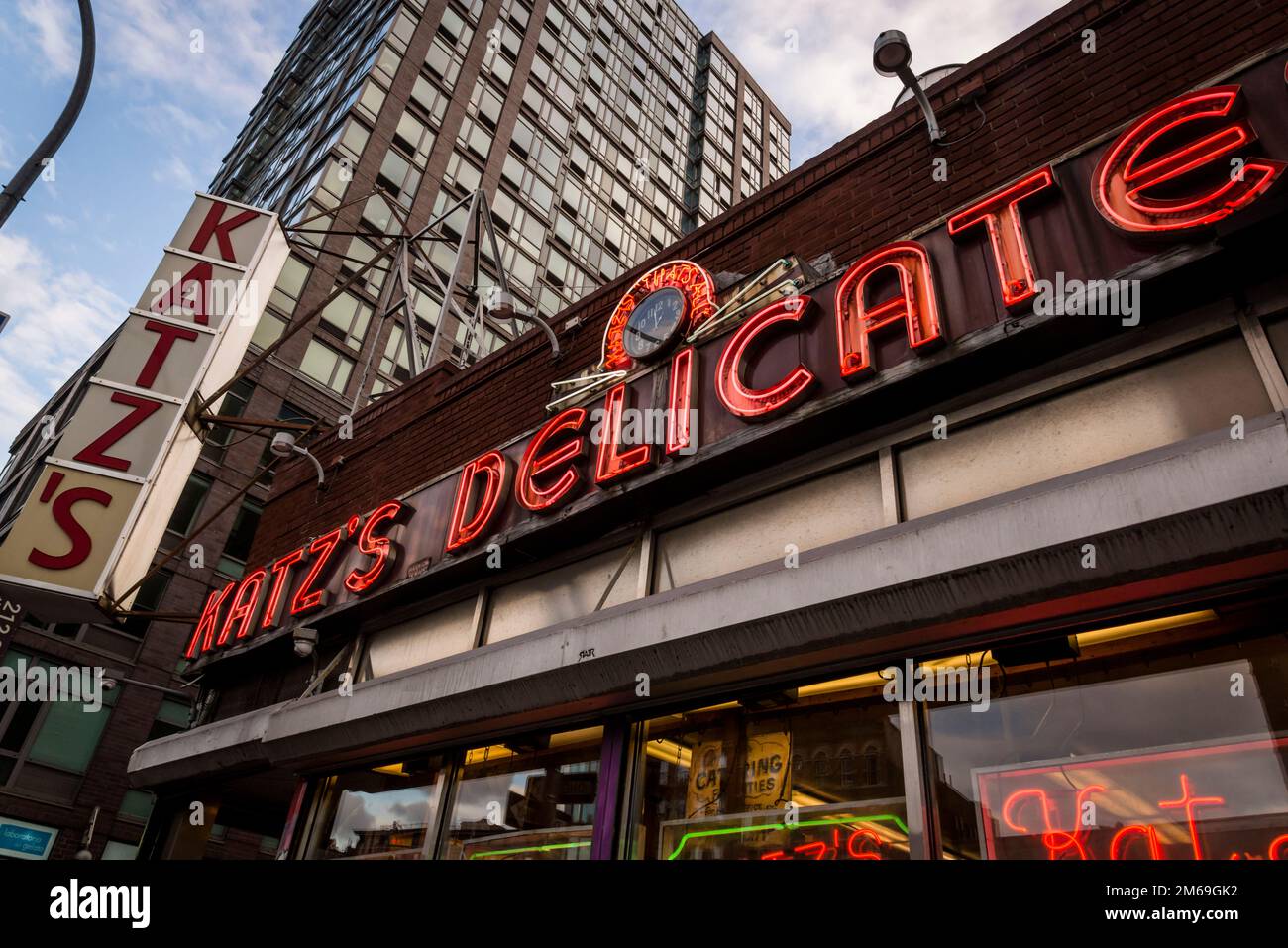 Katz's Delicatessen, oldest deli serving sandwiches, The Bowery, a