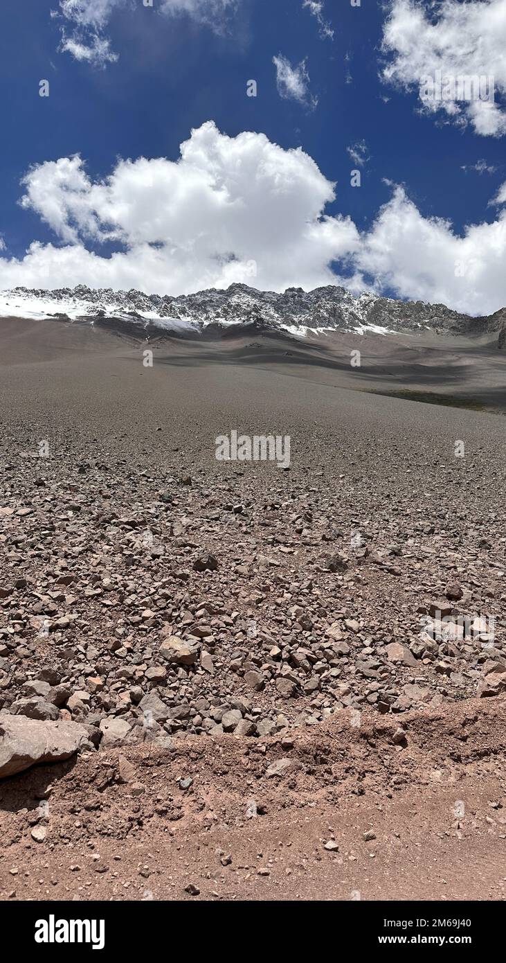 Embase el Yeso, Cajon del Maipo, Chile Stock Photo Alamy