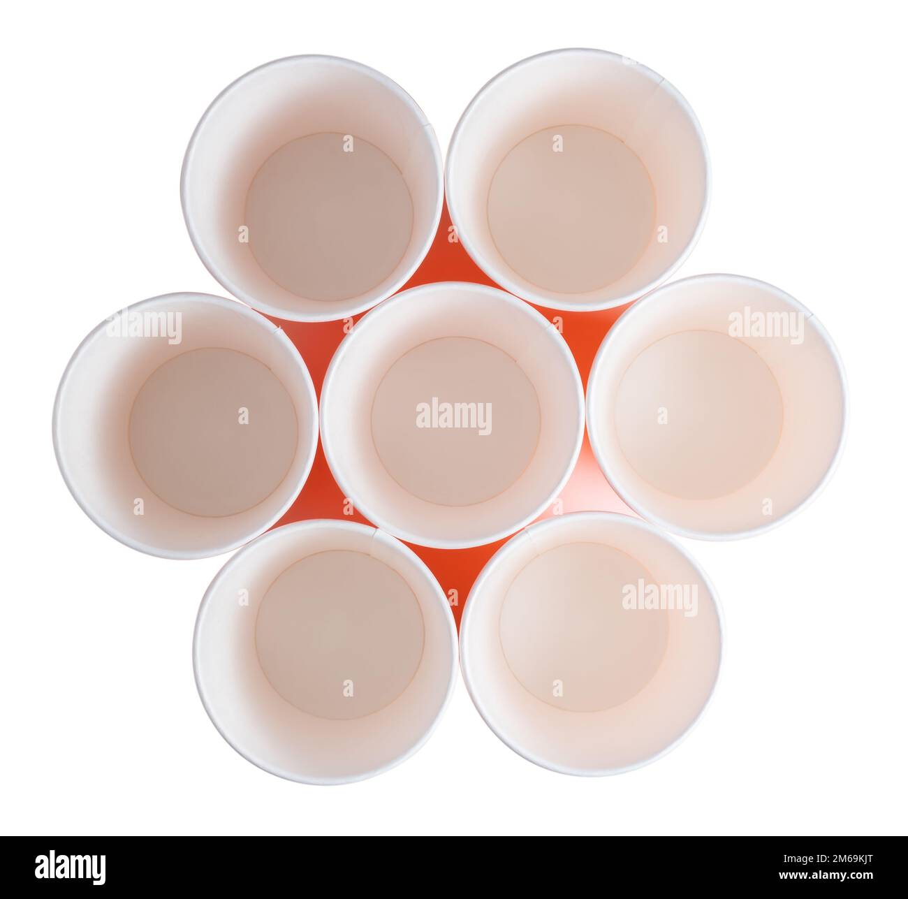 Group paper cups take Cut Out Stock Images & Pictures - Alamy