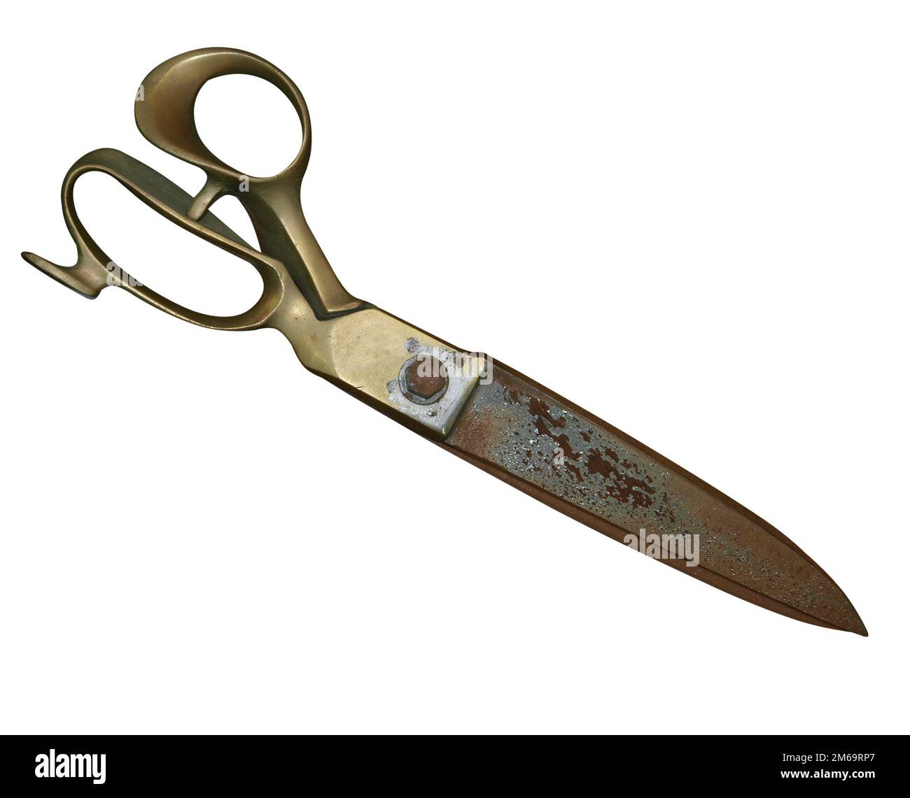 Large Antique Scissors Stock Photo Alamy