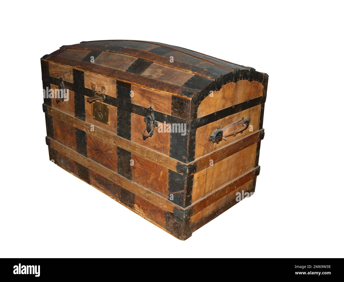 19th Century Sea Chest Stock Photo Alamy