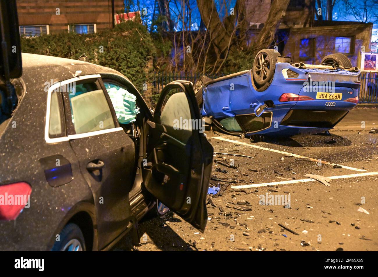 Lifford Lane, Birmingham, January 2nd 2023 Six people have been