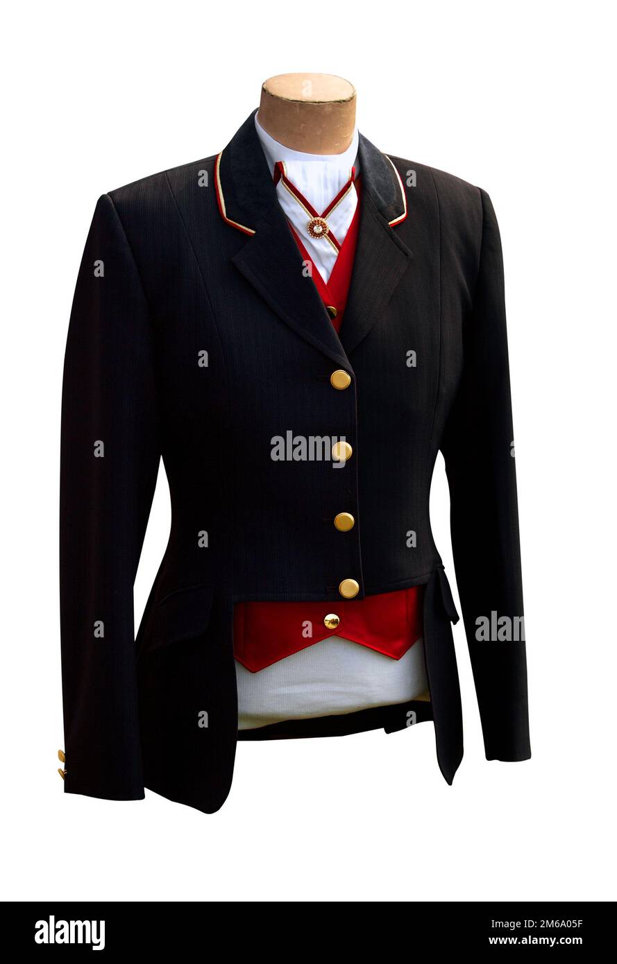 Black Riding Jacket Stock Photo Alamy