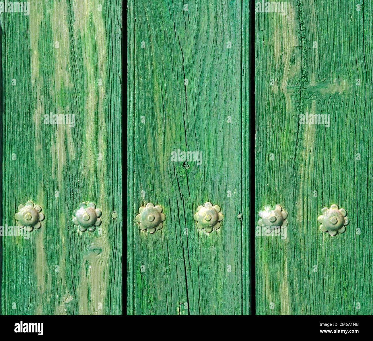 Detail of a front door Stock Photo