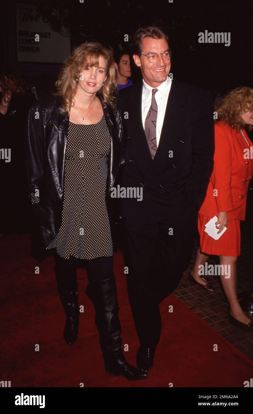 Perry king and wife Jamie Elvidge at the "Hear My Song" Westwood