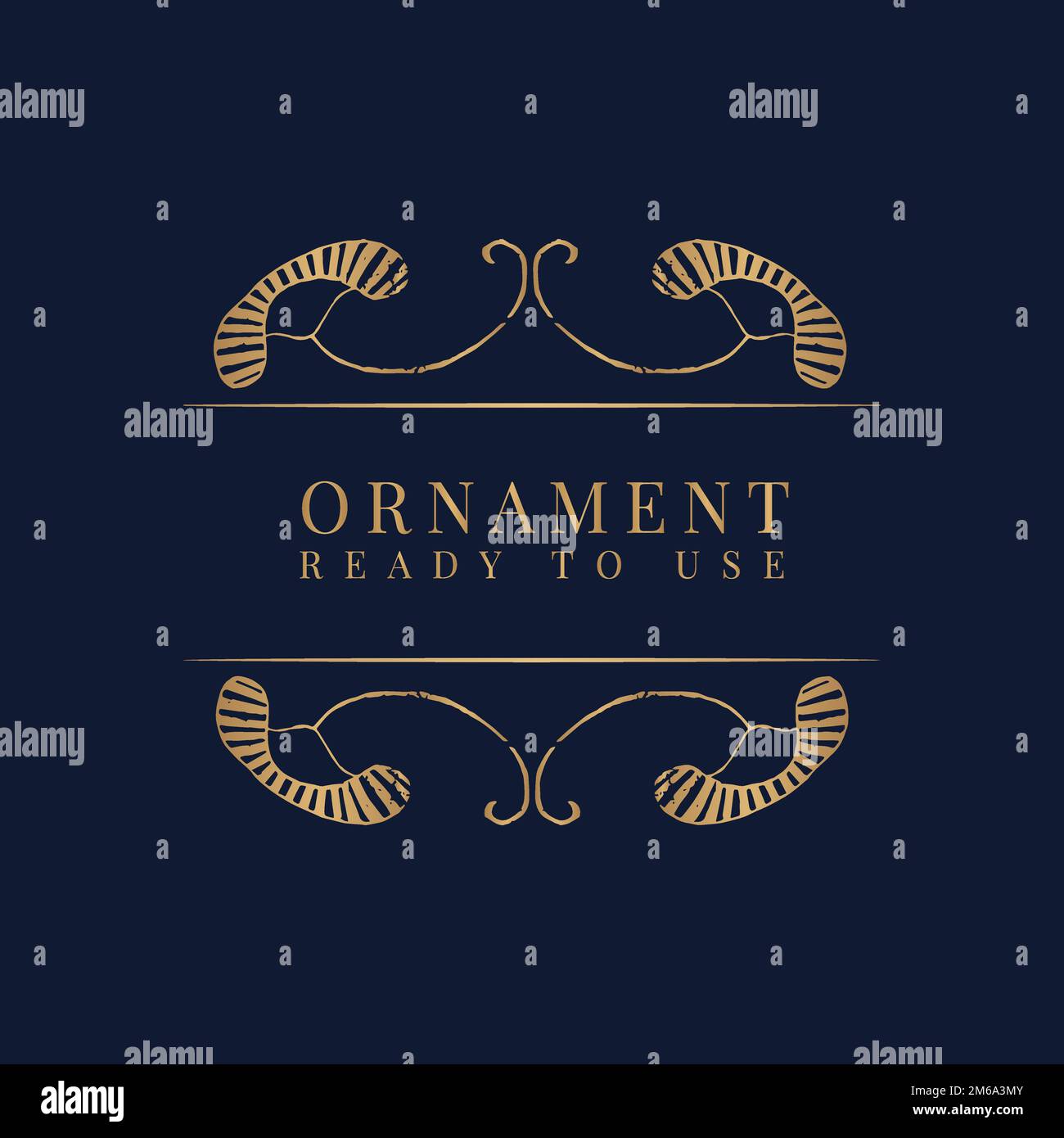 Ready to use ornament frame illustration Stock Vector Image & Art Alamy