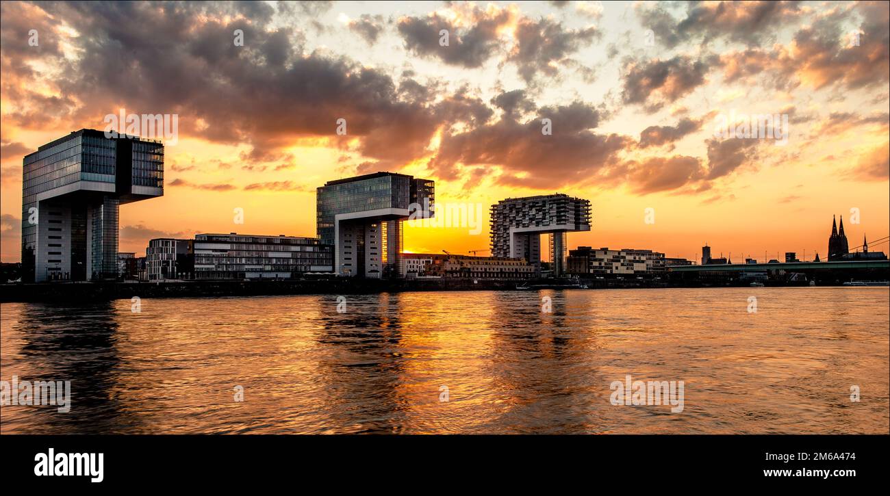 Cologne Panorama Stock Photo