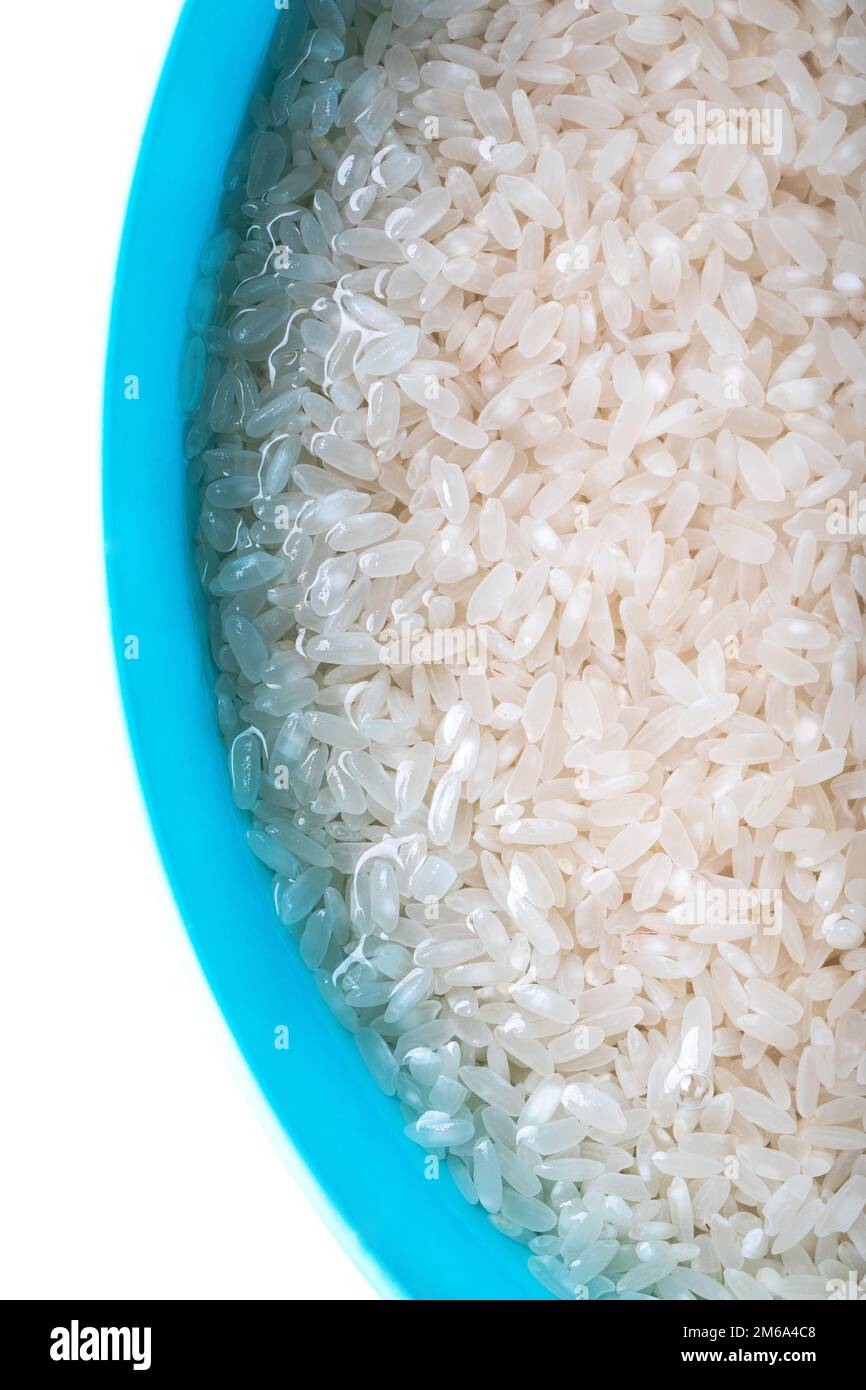 Close up on soaked rice hi-res stock photography and images - Alamy