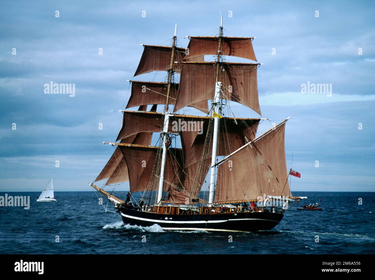 brigantine Eye of the Wind, Newcastle, 1993 Stock Photo Alamy