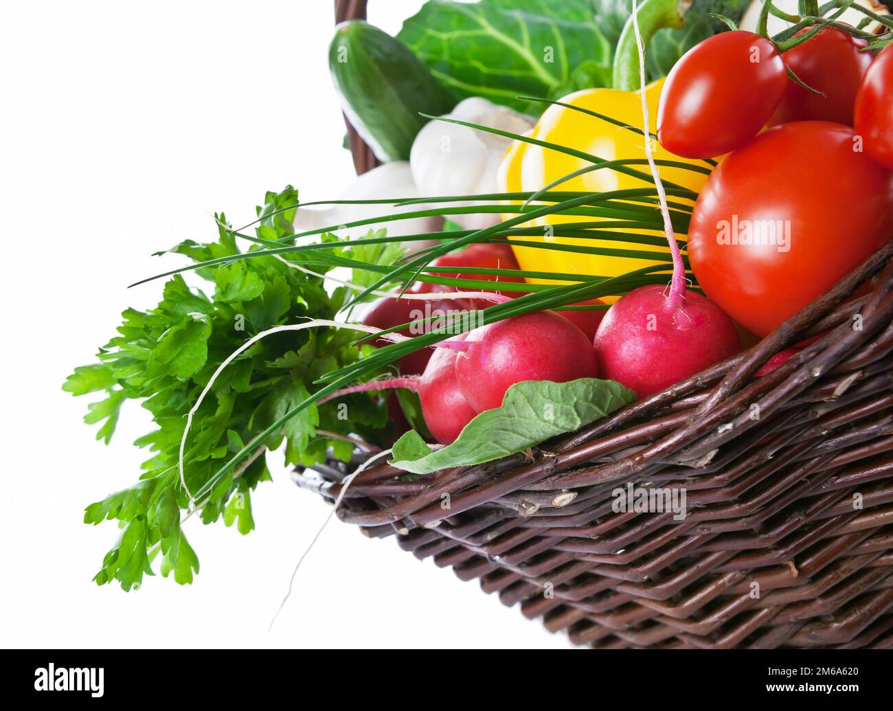 Vegetables basket hi-res stock photography and images - Alamy