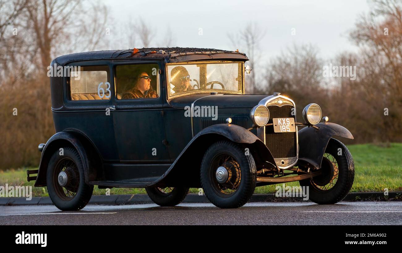 Vintage 1931 Ford Model A car Stock Photo