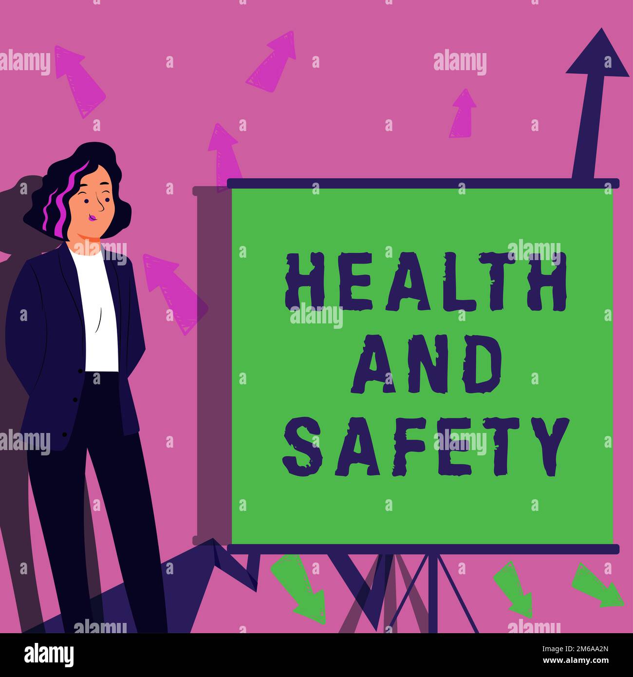 Text showing inspiration Health And Safety. Business idea Taking the